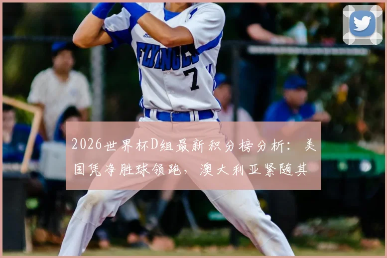 2026世界杯D组最新积分榜分析：美国凭净胜球领跑，澳大利亚紧随其后出线形势解读